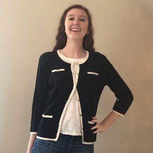 New York & Company black and white sweater